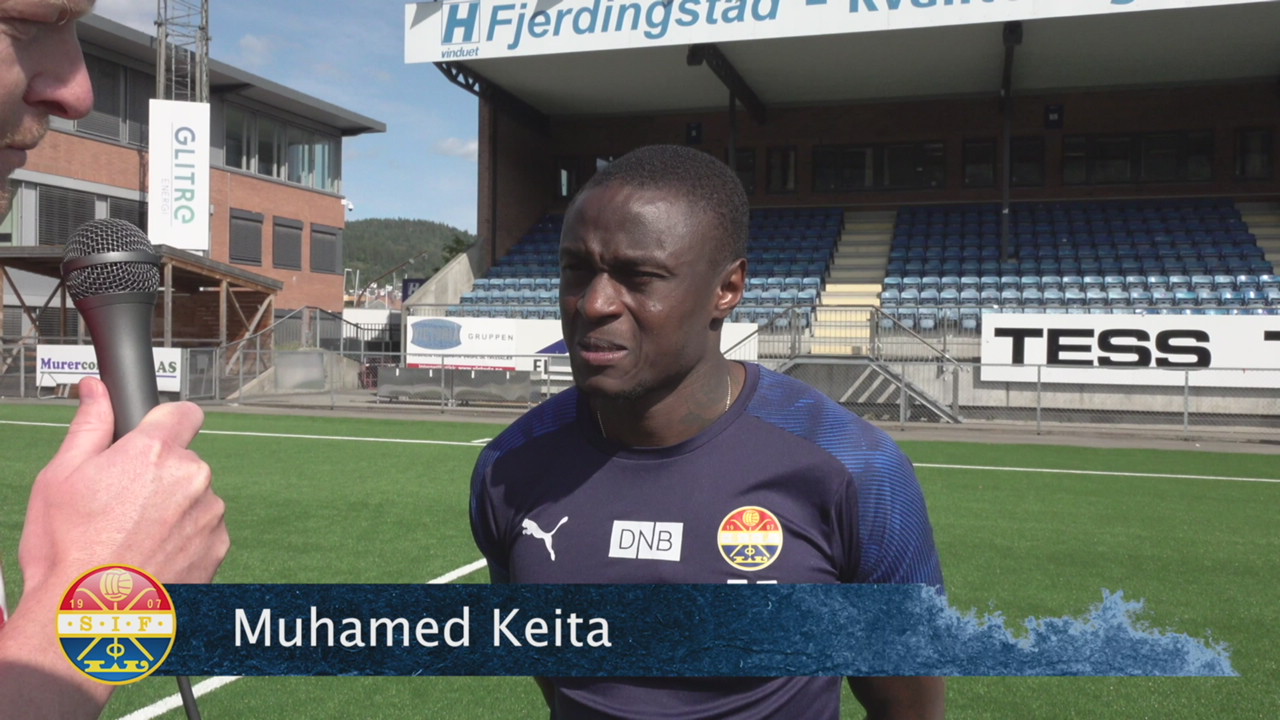 Keita tilbake etter hodesmellen